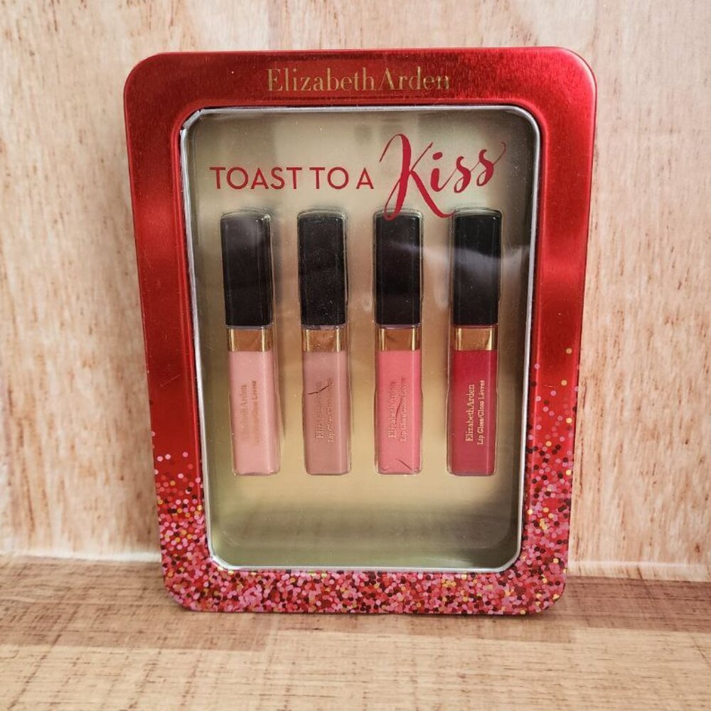 Elizabeth Arden Toast To A Kiss Mini Lip Gloss Set